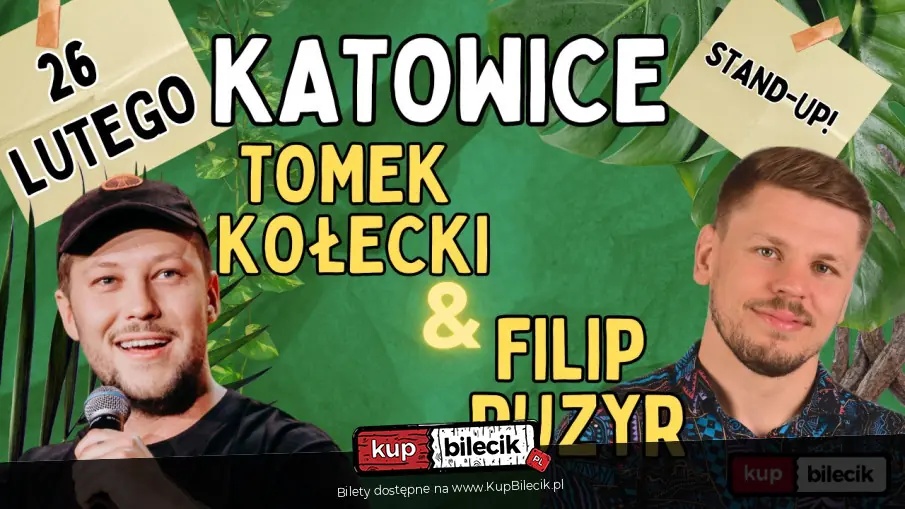 Stand-up: Tomek Kołecki i Filip Puzyr