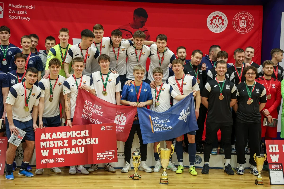 Akademickie Mistrzostwa Polski w Poznaniu: triumf AWF Katowice