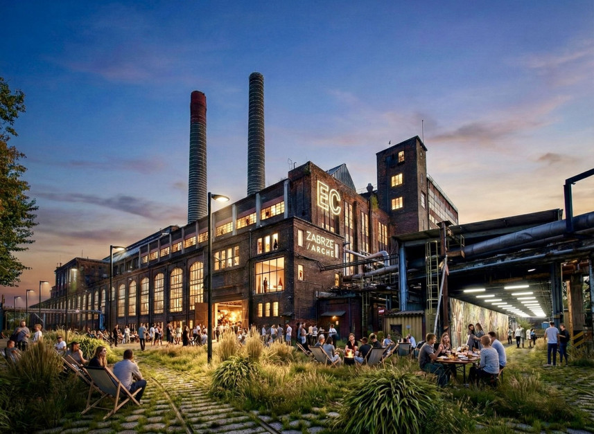 Arche pokazała wizualizacje, taka przyszłość przyszłość czeka EC Zabrze