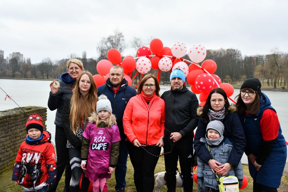 Niska temperatura im niestraszna! Na Skałce odbył się Bieg Walentynkowy!