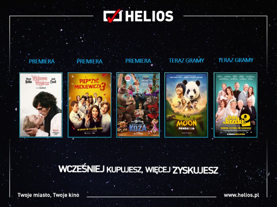 Walentynkowy repertuar kin Helios