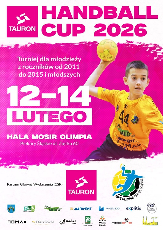 Tauron Handball CUP 2026. Trzy dni młodzieżowej piłki ręcznej w Piekarach / fot. UM Piekary Śląskie