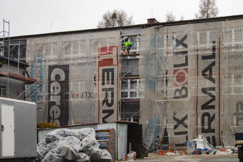 W Zespole Szkół nr 1 przeprowadzana jest termomodernizacja - co już zostało wykonane?