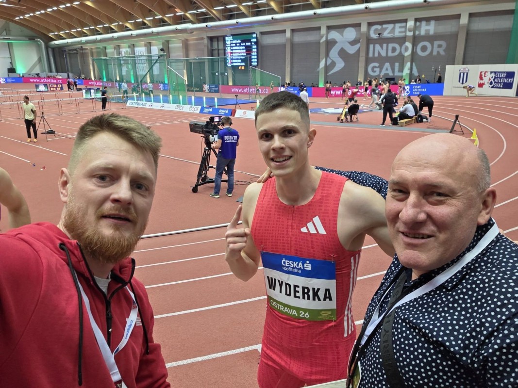 Wychowanek MKS MOSM Bytom pobił halowy rekord Polski na 800m