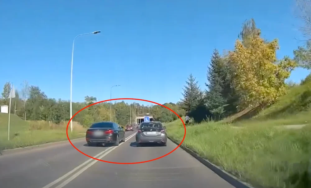 Chwila brawury i skrajna nieodpowiedzialność mogły zakończyć się tragedią