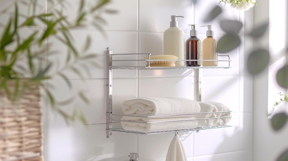 Półka, wieszak czy reling? Jak najlepiej przechowywać ręczniki w łazience