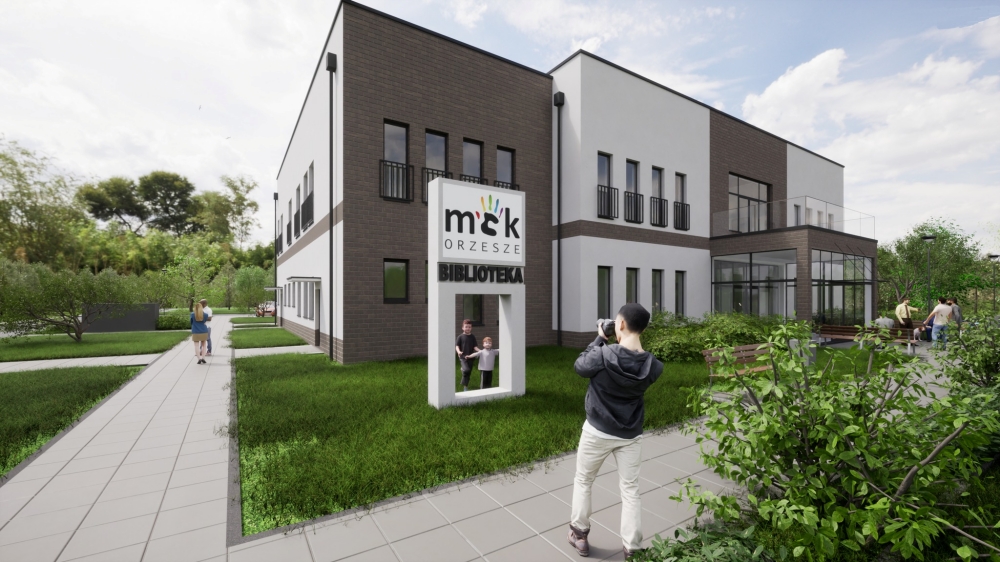 Nowe Miejskie Centrum Kultury i Biblioteka Miejska w Orzeszu /fot. FB UM Orzesze
