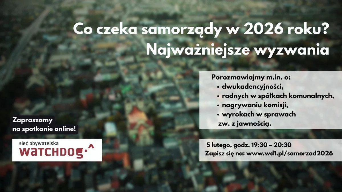 Bezpłatny webinar o prawach mieszkańców i jawności w samorządzie – zapisz się już teraz