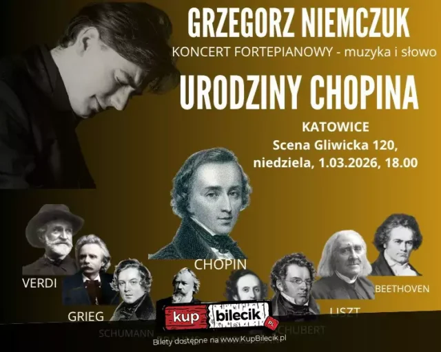 Wielcy Romantycy Urodziny Chopina - Grzegorz Niemczuk, muzyka i słowo