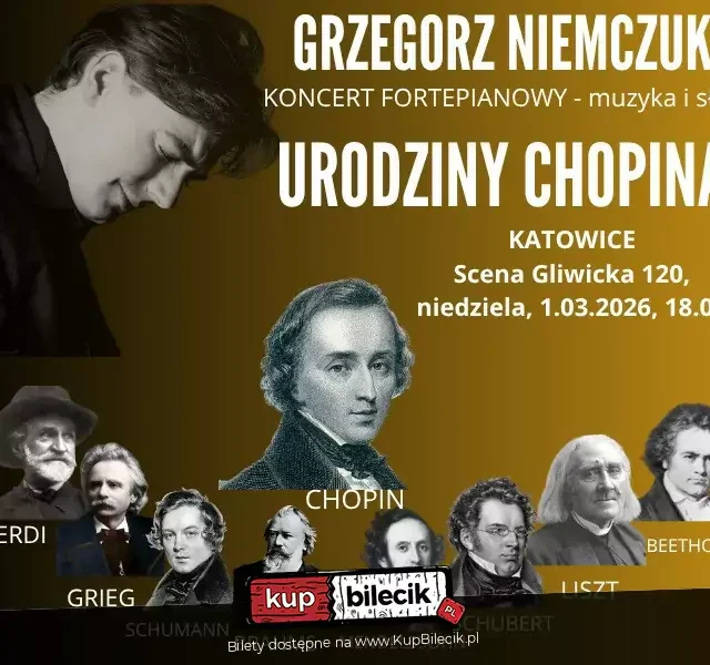 Wielcy Romantycy Urodziny Chopina - Grzegorz Niemczuk, muzyka i słowo
