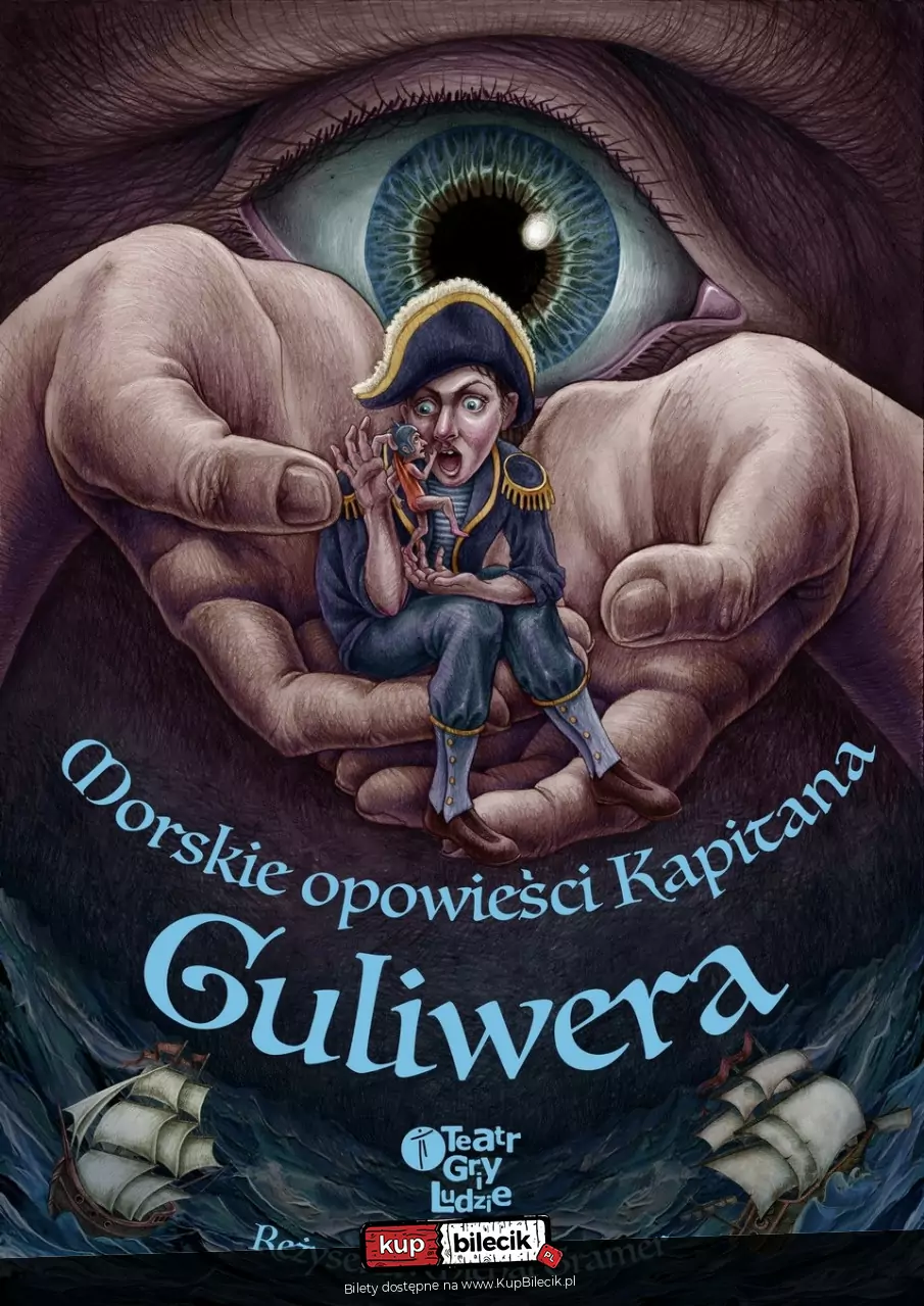 Morskie opowieści kapitana Guliwera - Teatr Gry i Ludzie Spektakl dla dzieci
