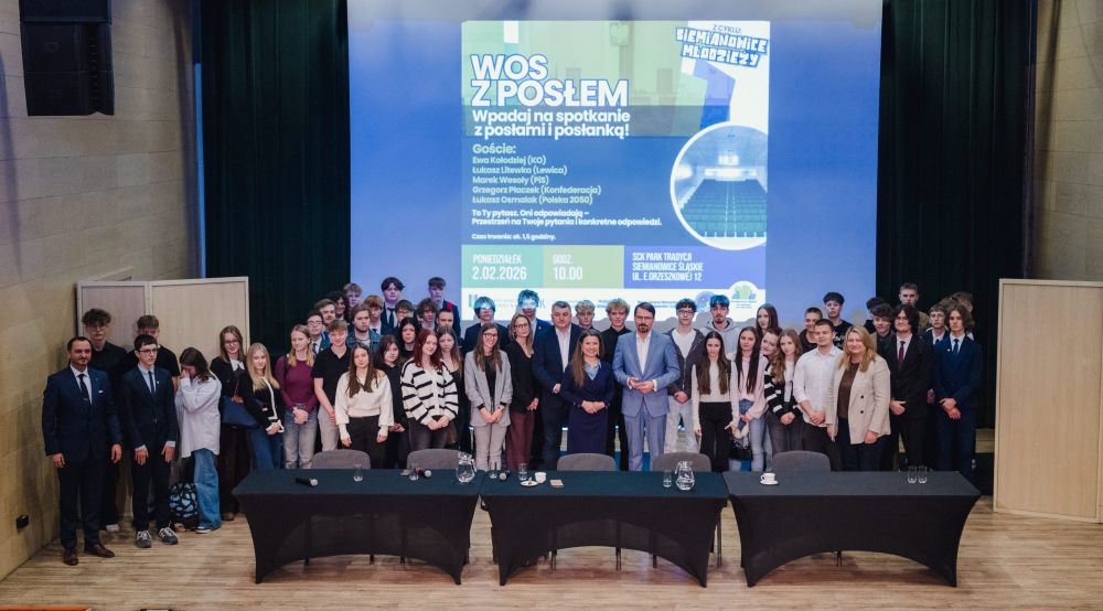 Posłowie na Sejm X kadencji odwiedzili siemianowicką młodzież! Za nami druga odsłona cyklu "WOS z posłem"!