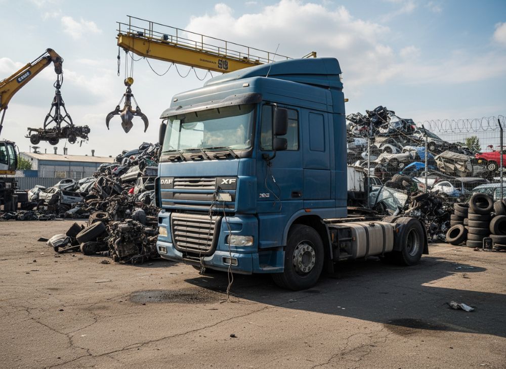 Złomowanie aut ciężarowych - ile możesz zarobić na dużych pojazdach?