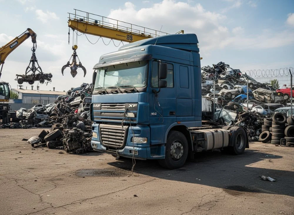 Złomowanie aut ciężarowych - ile możesz zarobić na dużych pojazdach?