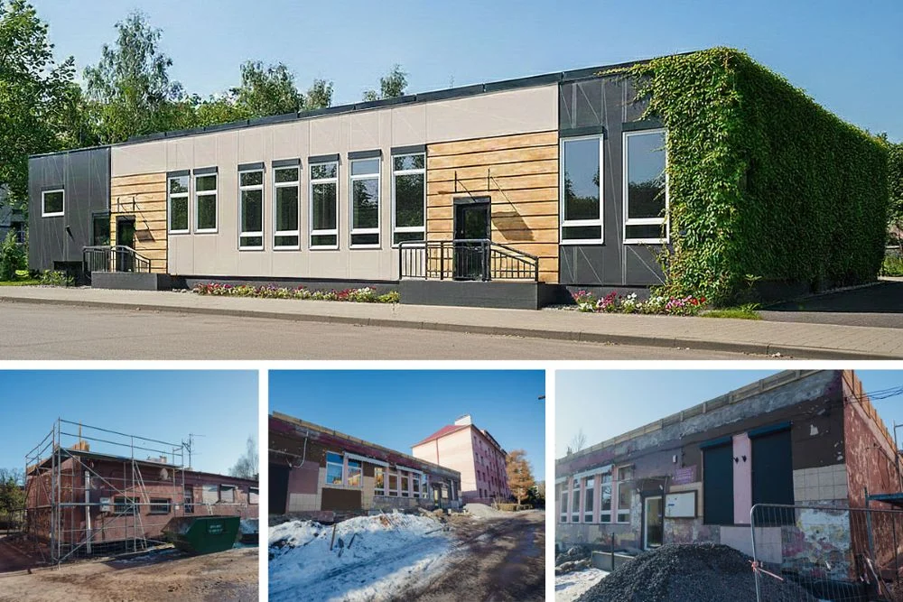 Remont SCK Jarzębina postępuje! Budynek Domu Kultury zmieni swoje oblicze już tej wiosny 