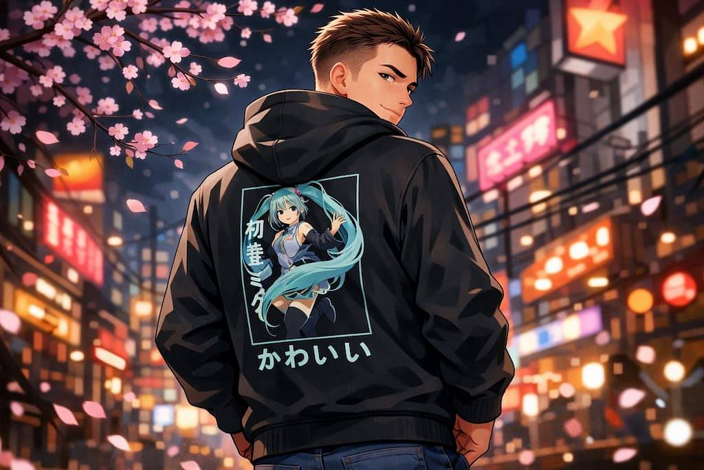 Moda na Mangę: Wyraź Siebie Poprzez Koszulki i Bluzy