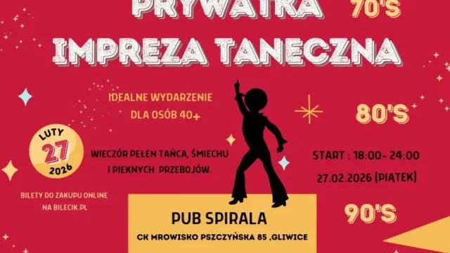 Dancing Prywatka - Impreza taneczna dla osób 40+