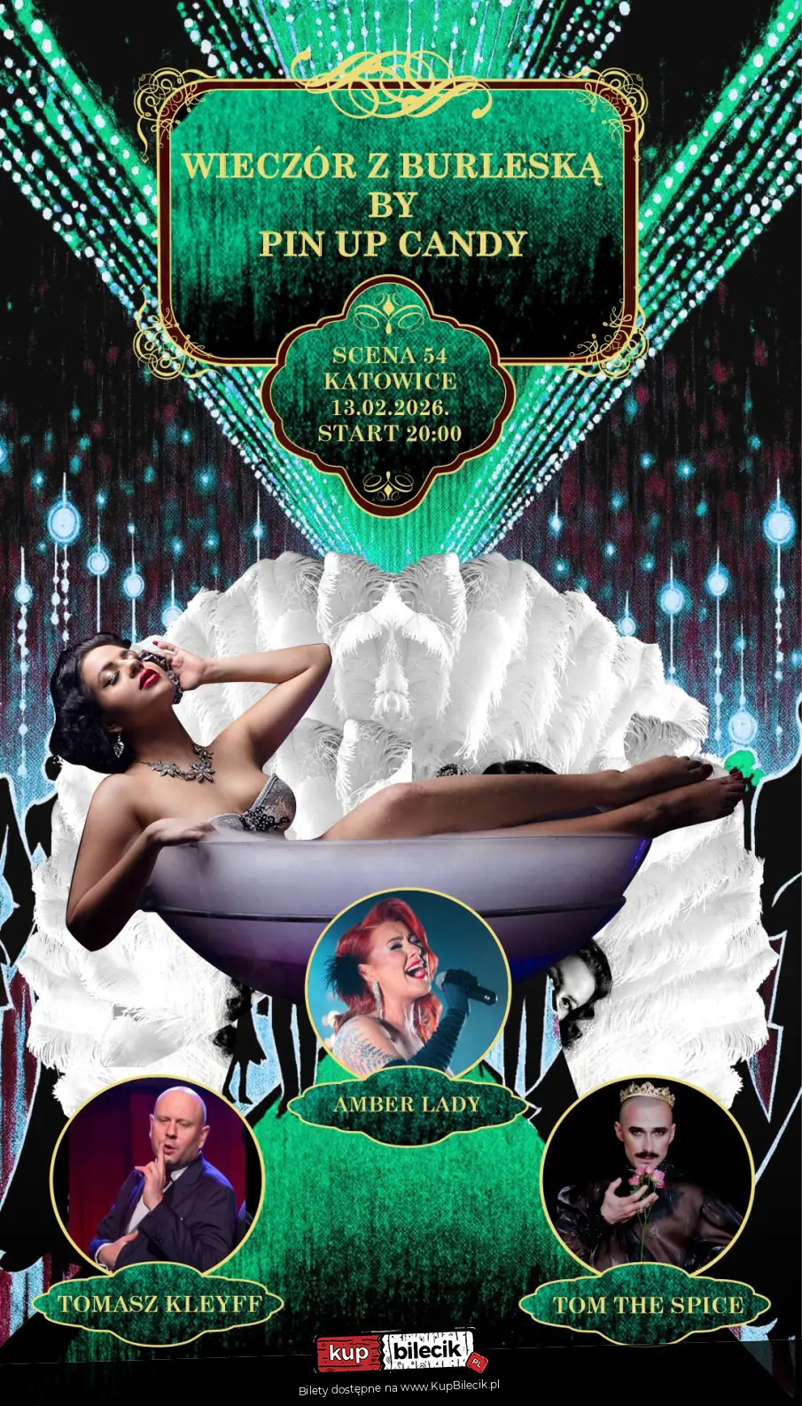 Wieczór z Burleską by Pin Up Candy Sweet Valentine