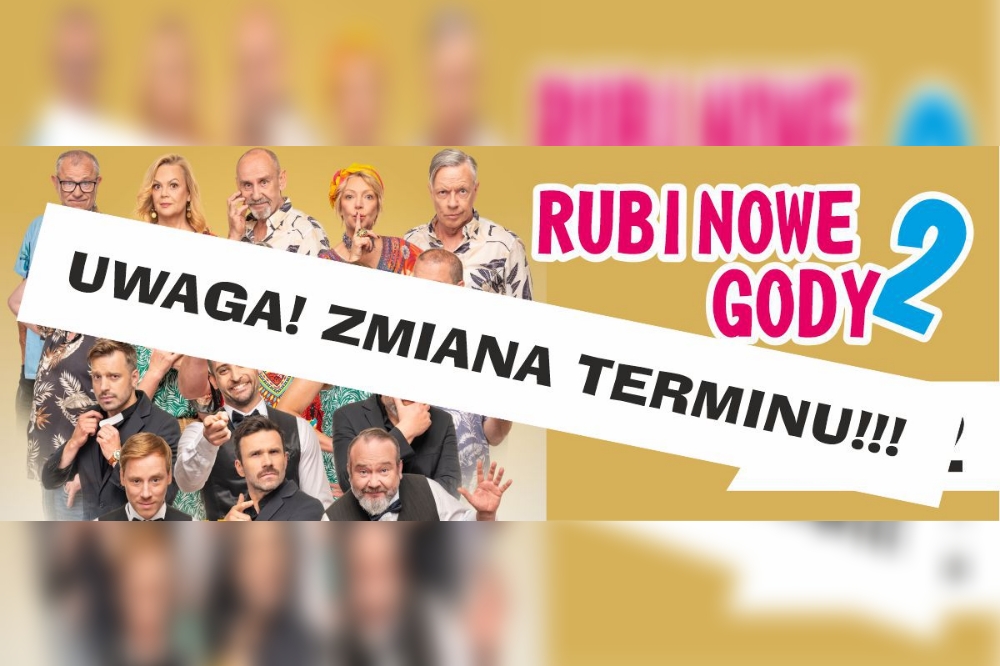[ZMIANA TERMINU] „Rubinowe gody 2: Za wszystkie noce!” w DK Bielszowice. Będzie śmiesznie… i kryminalnie