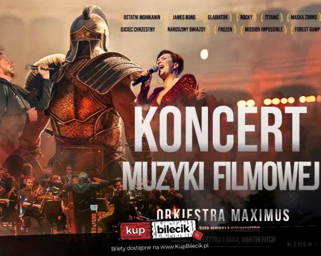 Koncert Muzyki Filmowej: Orkiestra Maximus