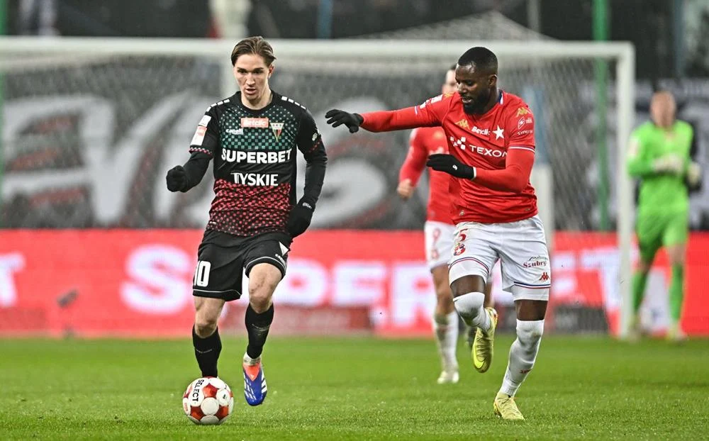 Dobry początek, trudny finał. GKS Tychy przegrał z Wisłą Kraków 1:3