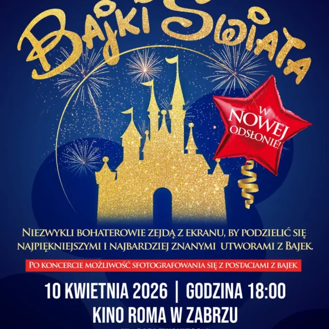 Magiczny Koncert – Bajki Świata w Zabrzu