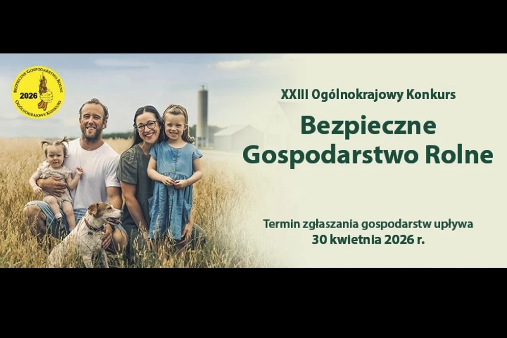 KRUS ogłasza konkurs dla rolników. Do wygrania nawet ciągnik rolniczy