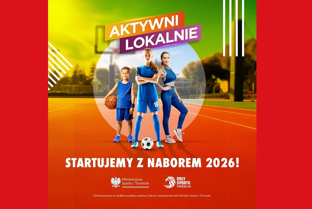 Aktywni Lokalnie 2026. Do zdobycia nawet 50 tys. zł na sportowe inicjatywy