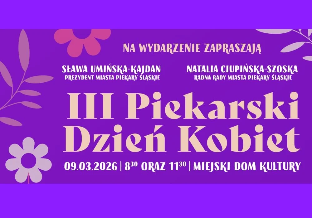 Trzeci Piekarski Dzień Kobiet – wykłady, porady i CYTOBUS w Piekarach