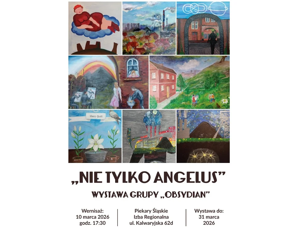 „Nie tylko Angelus” – wernisaż wystawy Grupy Obsydian w Piekarach Śląskich