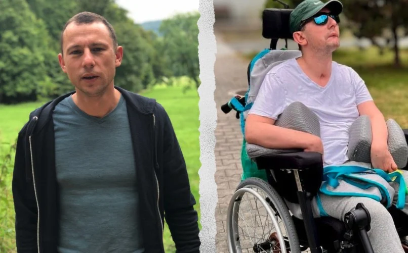 Kiermasz charytatywny dla Krzysia Helm. Rudzianin od lat walczy o powrót do zdrowia