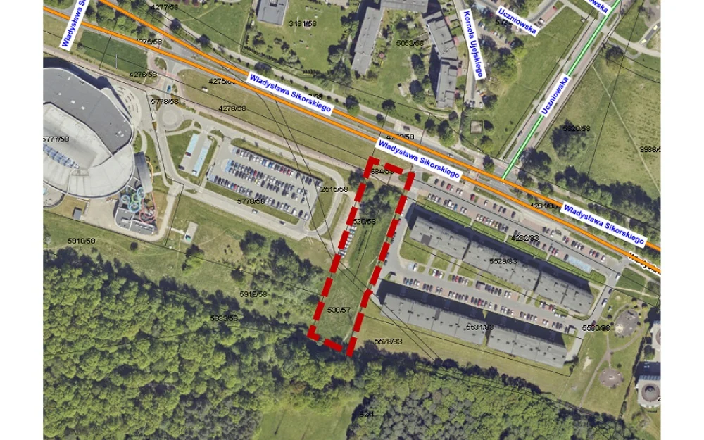 Plan zagospodarowania przy ul. Sikorskiego w Tychach. Ruszają konsultacje