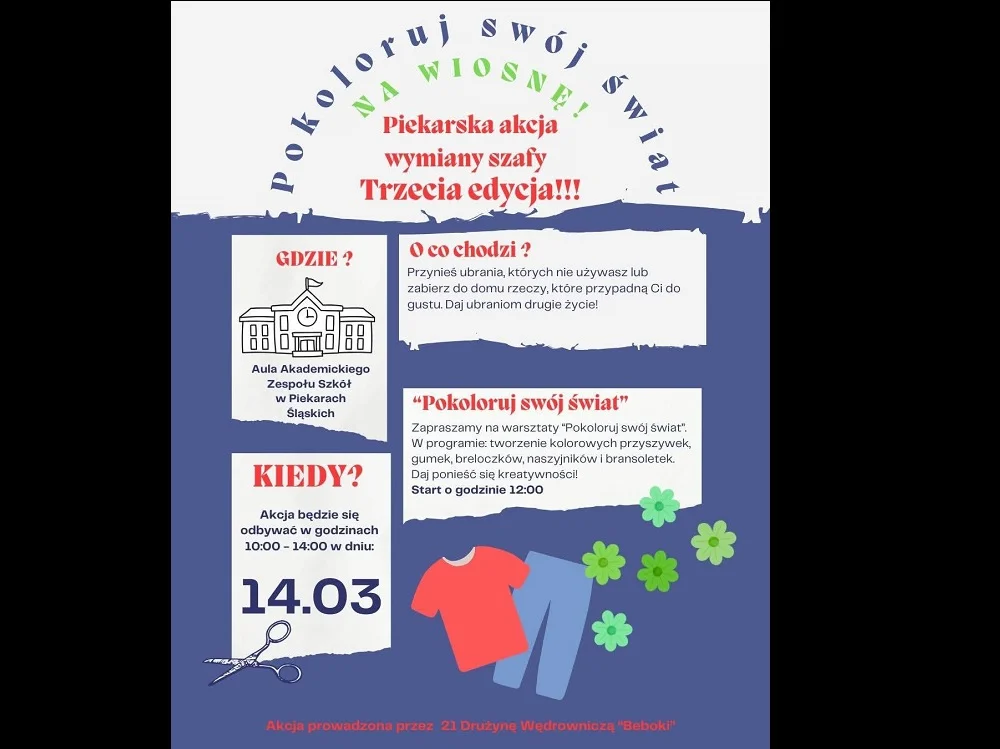 Trzecia edycja Piekarskiej Akcji Wymiany Szafy – już 14 marca!