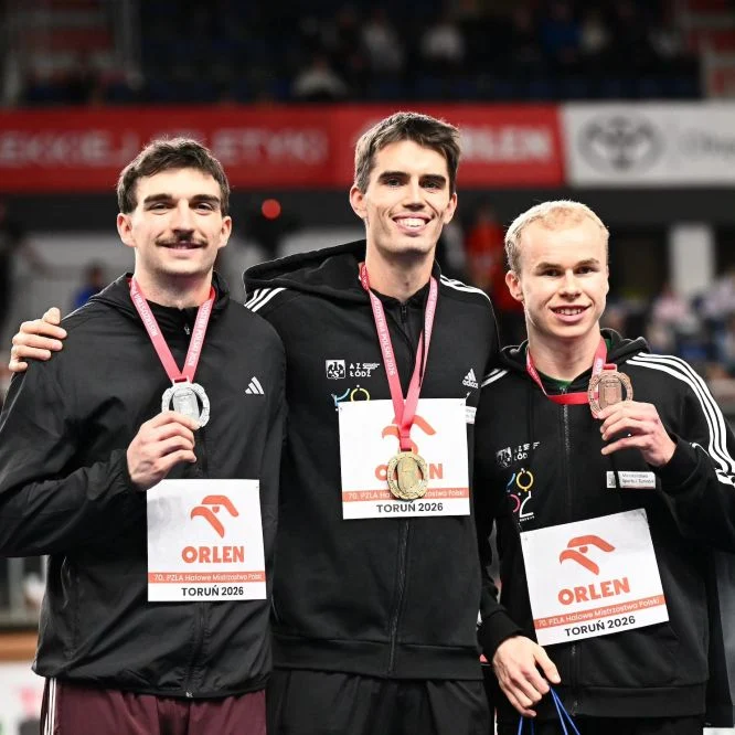 Kajetan Duszyński Halowym Mistrzem Polski - złoto na 400 metrów!