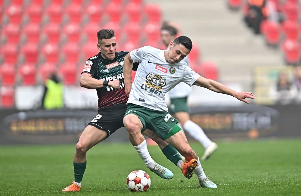 GKS Tychy przegrywa ze Śląskiem Wrocław. Sześć goli na Stadionie Miejskim