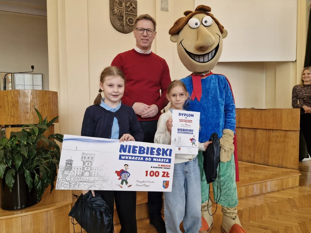 Konkurs "Niebieski wkracza do miasta" - uczniowie i przedszkolaki pokazali ekologiczną moc / fot. UM Świętochłowice