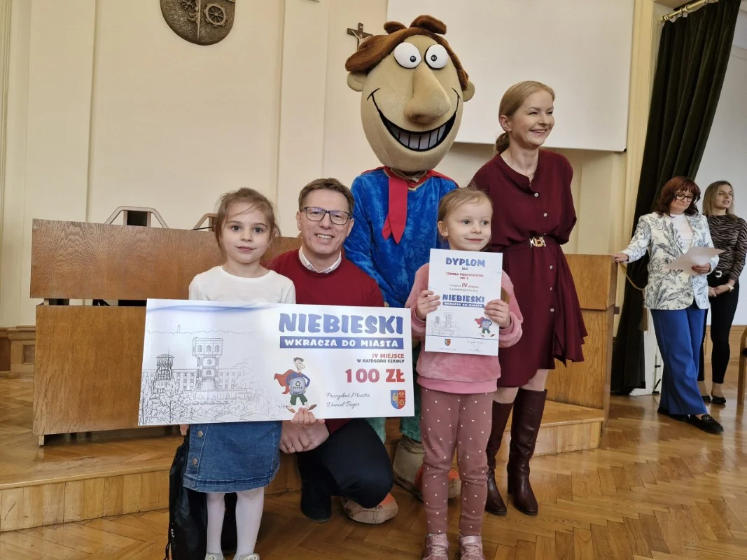 Konkurs "Niebieski wkracza do miasta" - uczniowie i przedszkolaki pokazali ekologiczną moc / fot. UM Świętochłowice