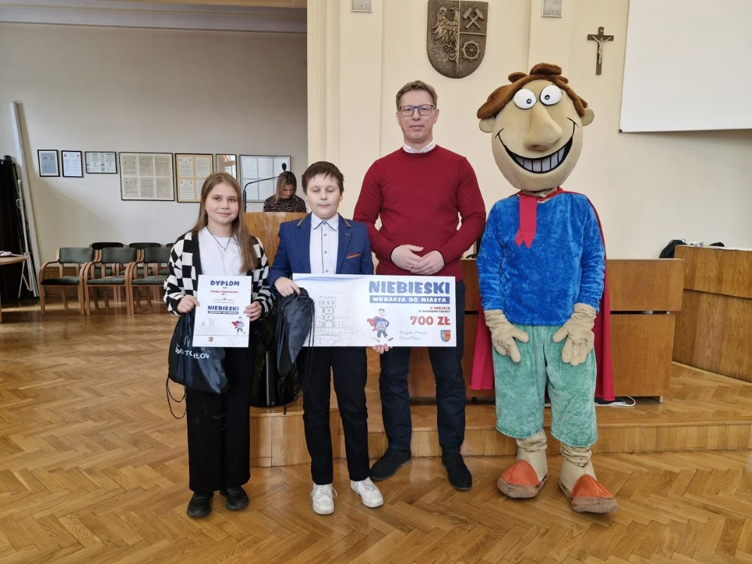 Konkurs "Niebieski wkracza do miasta" - uczniowie i przedszkolaki pokazali ekologiczną moc / fot. UM Świętochłowice