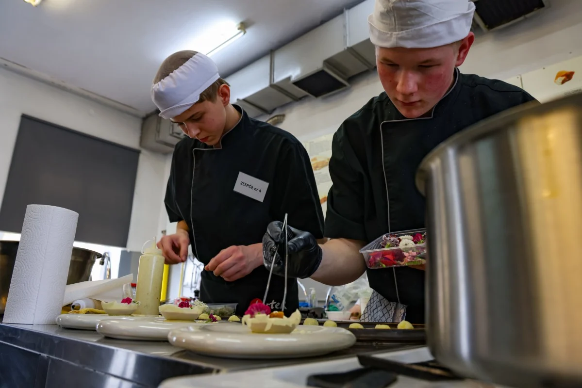 Młodzi kucharze rywalizowali w Sosnowcu. Znamy zwycięzców prestiżowego konkursu / fot. CKZiU