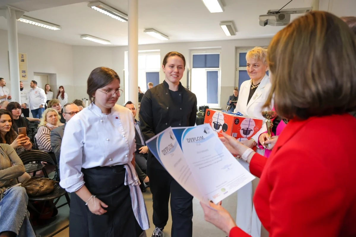 Młodzi kucharze rywalizowali w Sosnowcu. Znamy zwycięzców prestiżowego konkursu / fot. CKZiU