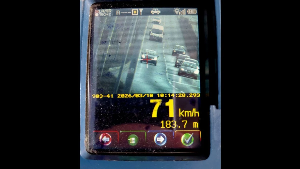 Nietrzeźwy 67-latek z dwoma zakazami wjechał wprost na policyjny radar