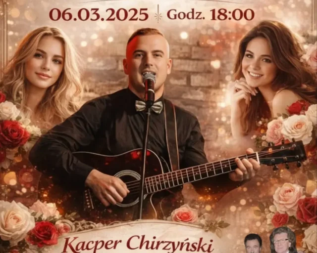 Kacper Chirzyński Koncert Najpiękniejszych Polskich Przebojów na Dzień Kobiet!