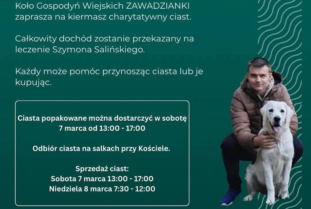 Kiermasz ciast i przedstawienie – pomoc dla Szymona w Orzeszu-Zawadzie!