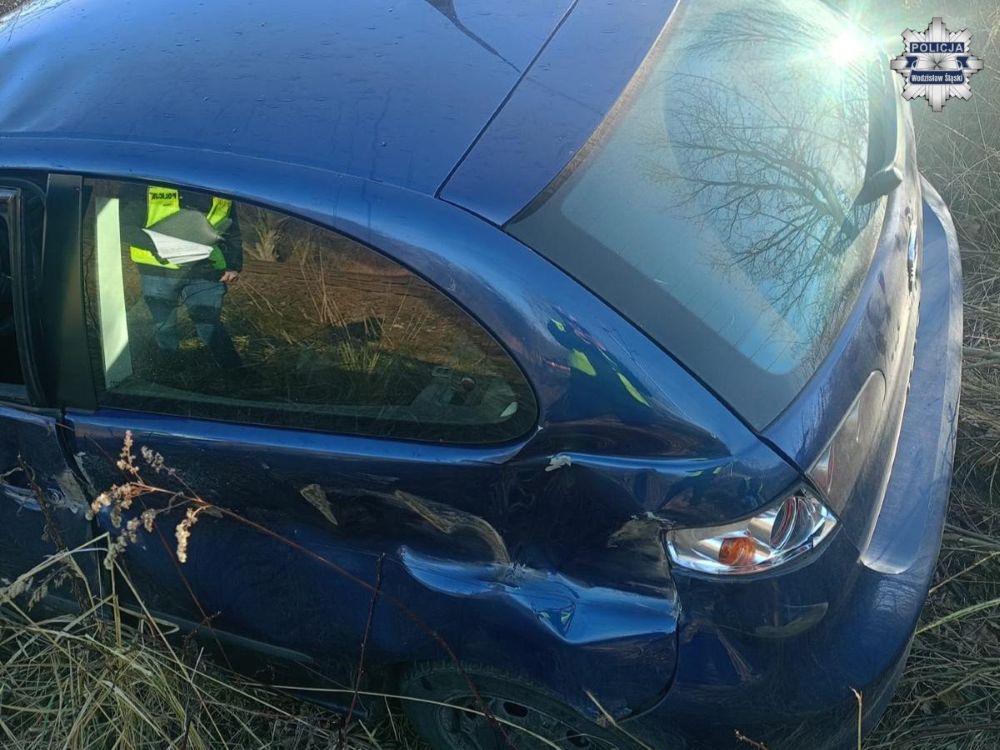 Wjechał wprost pod nadjeżdżający pociąg. Pijany 48-latek próbował uciec /fot. KMP Wodzisław Śląski