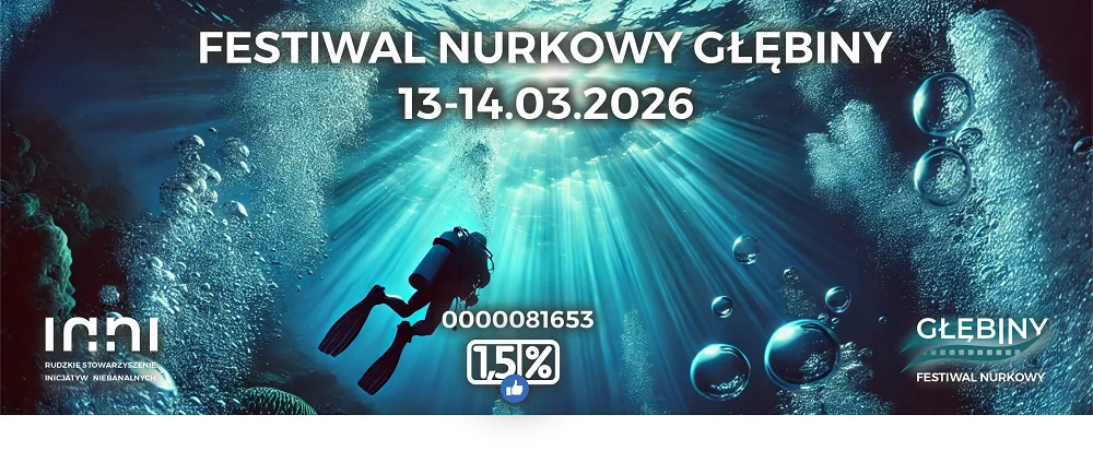 Podwodny świat w centrum Rudy Śląskiej. Przed nami VII Festiwal Nurkowy Głębiny