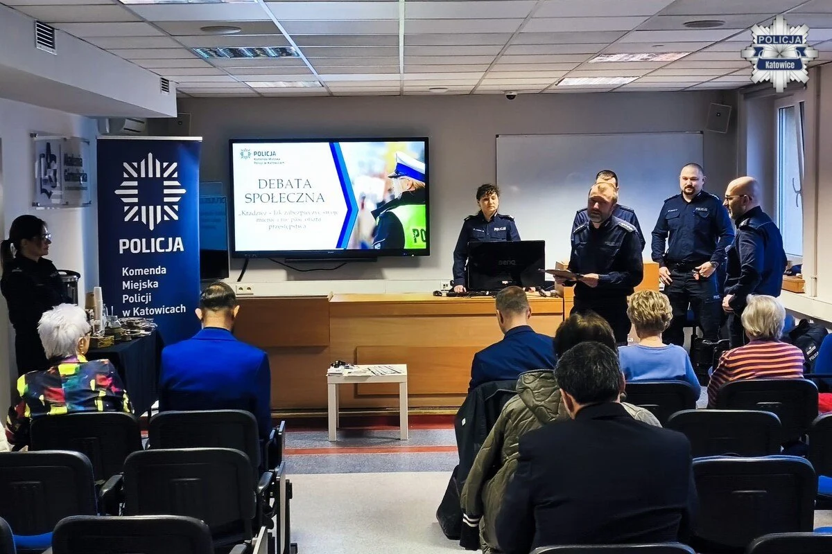 Bezpieczeństwo mieszkańców w Katowicach. Debata o kradzieżach i oszustwach