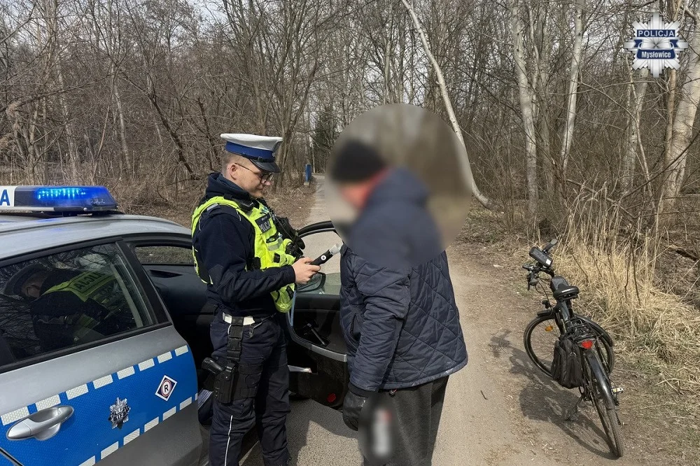 „Bezpieczny cyklista” w Mysłowicach – działania policji na rzecz bezpieczeństwa na drogach