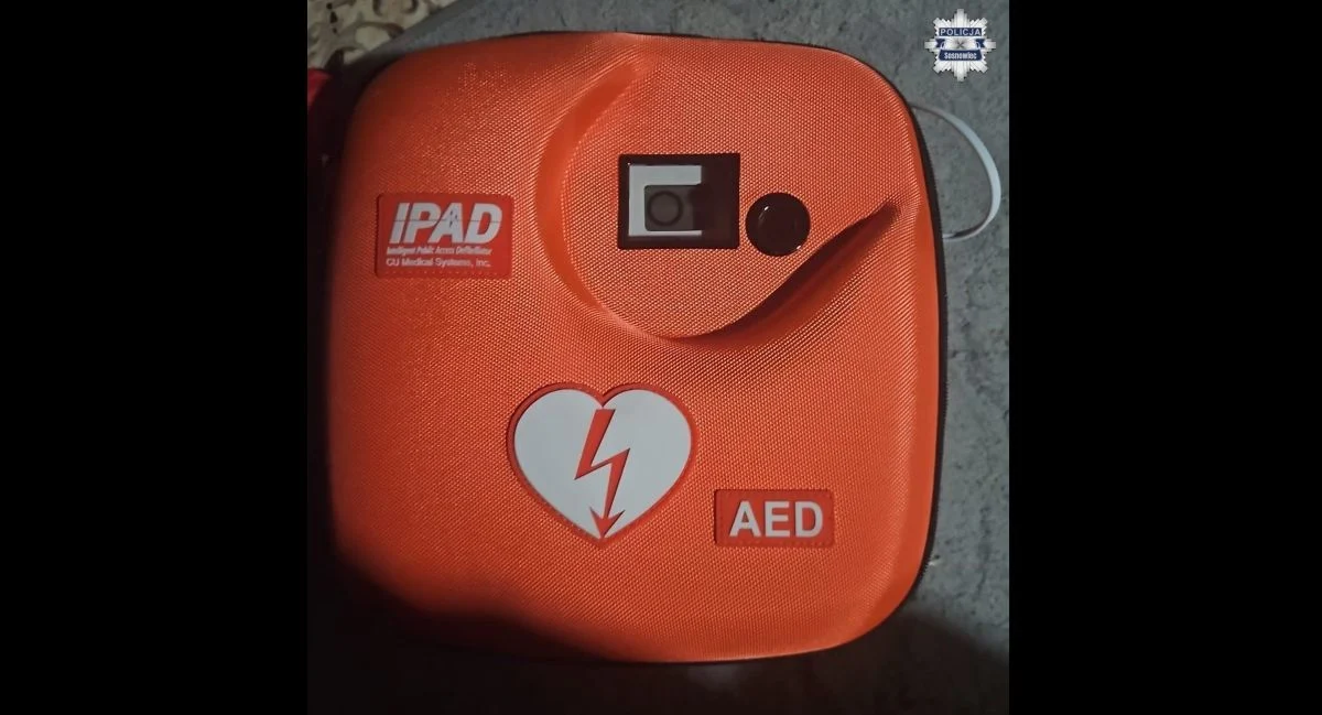 38-latek ukradł defibrylator. Nietypowe odkrycie podczas interwencji w Sosnowcu