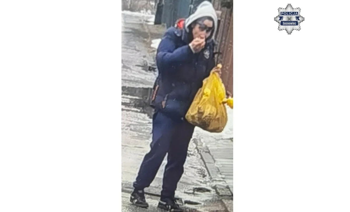 Policjanci z Komisariatu Policji I w Sosnowcu poszukują sprawcy rozboju - czy go rozpoznajesz?