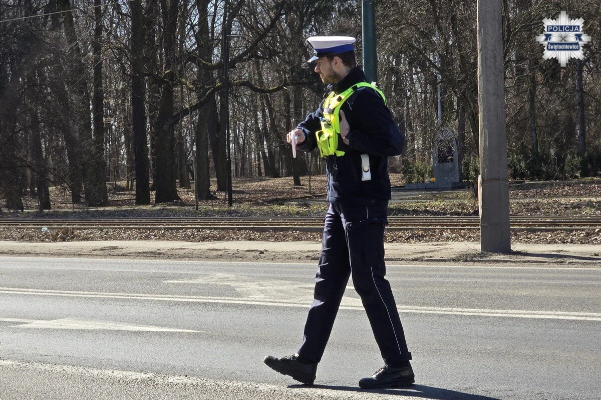 Działania "Bezpieczny Pieszy" w Świętochłowicach. Policja ujawniła 45 wykroczeń